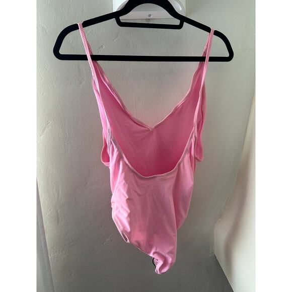 Top Shop Pink One Piece Pamela Swimsuit 8 - Picture 2 of 3